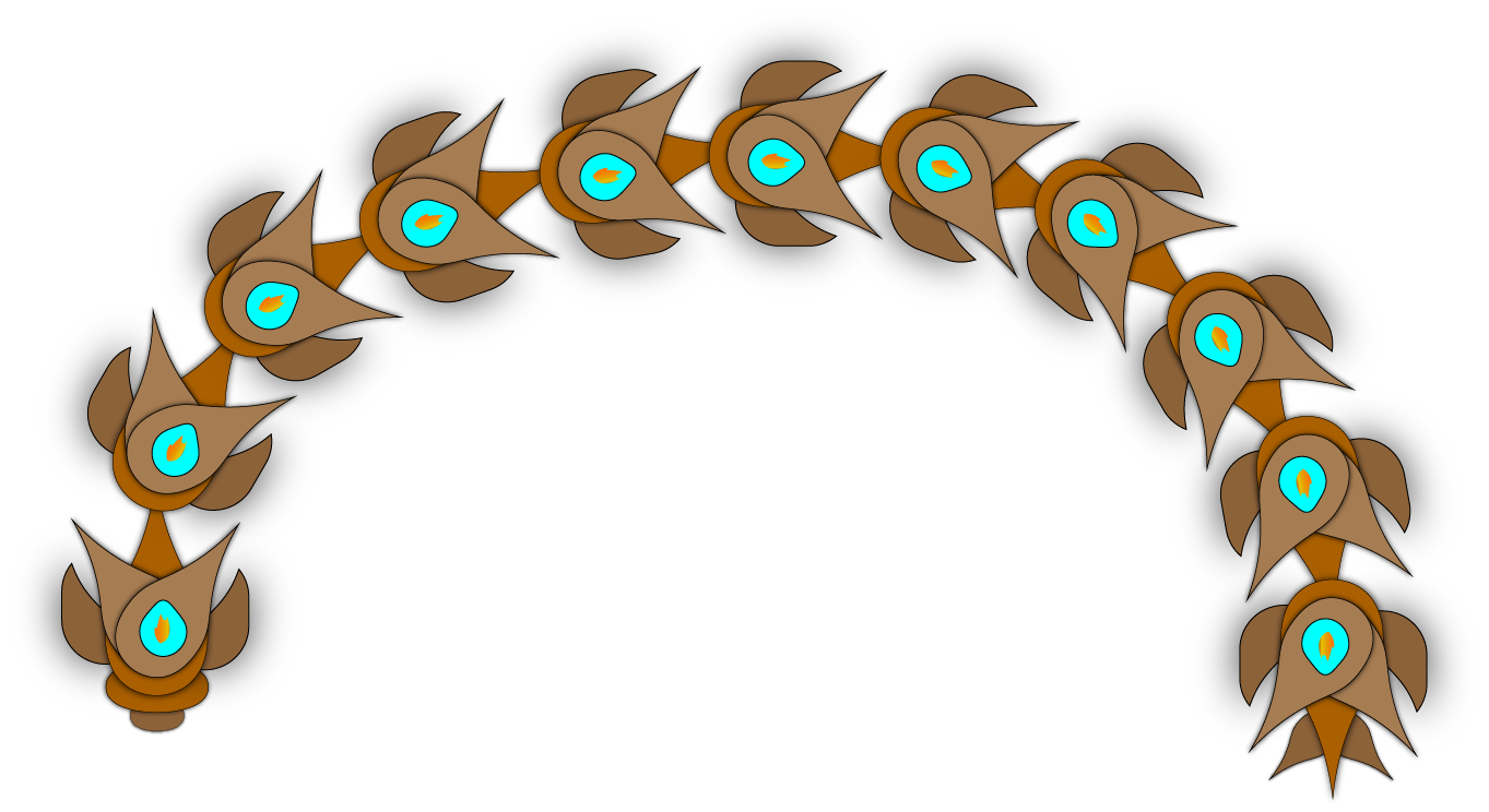 Void Serpent - Fleet of enemy ships in snake formation, wrapping around you until they defeat you